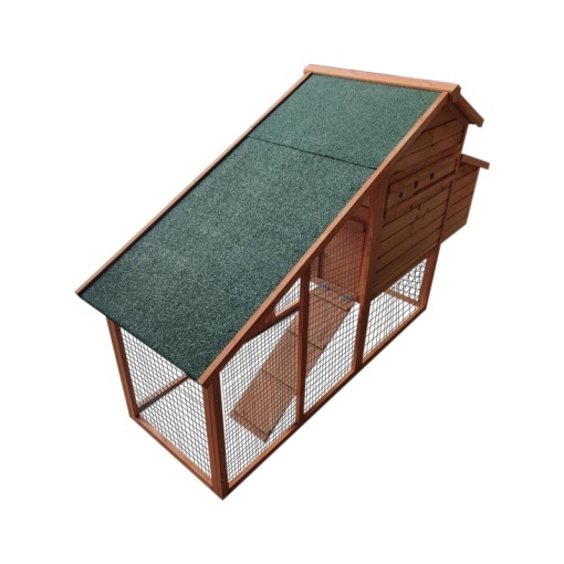 Cotet pentru pasari de curte, din lemn 1900x650x1130mm - Img 2