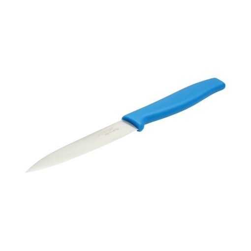 Cutit decojit 10cm, lama otel 5Cr15MoV, maner PP albastru Breckner Germany - Img 2