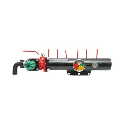 Distribuitor erbicidator metalic cu 6 cai, manometru cu glicerina 25 bar - Img 6
