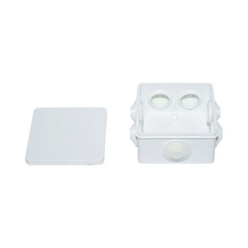 Doza derivatie patrata aparenta 7 intrari 85x85x50mm IP55 - Img 2