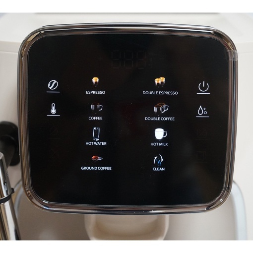 Espressor automat cafea boabe cu rasnita integrata 1450W, 220V, panou digital touch, sistem spumare lapte, presiune 19 bar, rezervor apa 1.7L - Img 7