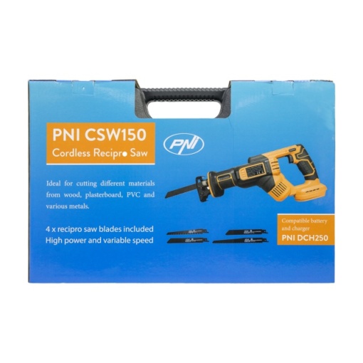 Fierastrau electric alternativ tip sabie PNI CSW150 fara acumulator, 4 lame incluse - Img 7