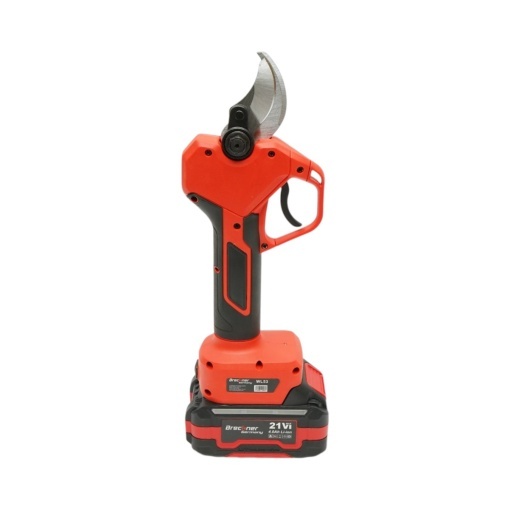 Foarfeca electrica de gradina 500W cu 2 acumulatori 21V, 4Ah Li-Ion, Brushless, afisaj digital, diametru maxim taiere 40mm Breckner Germany - Img 9