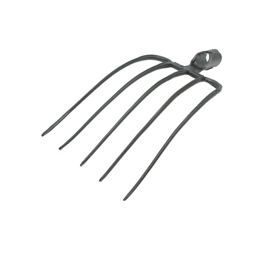 Furca metal Elvetiana cu 5 coarne (fara maner) - Img 2