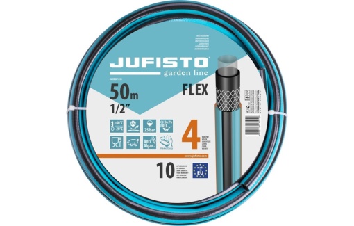 Furtun de grădină Jufisto 1/2', 50 m, 4 straturi - Img 2