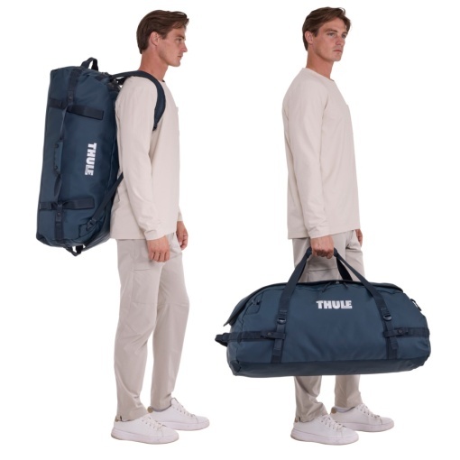 Geanta voiaj duffel, Thule, Chasm, 90L, Dark Blue - Img 3