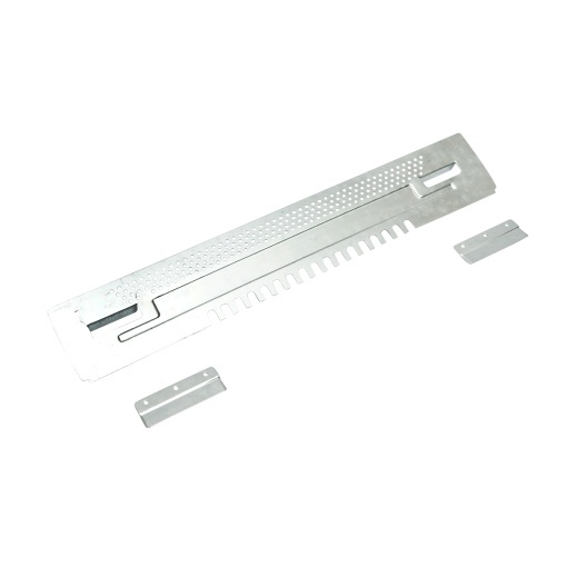 Gratie stup urdinis tip ghilotina din otel galvanizat 390x65mm - Img 2