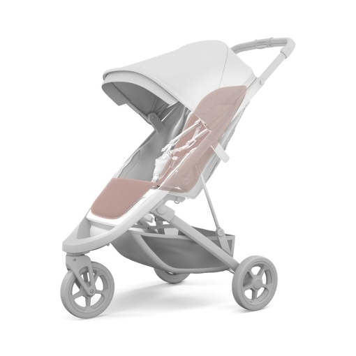 Husa Thule Stroller Seat Liner Misty Rose pentru scaun carucior Thule - Img 4
