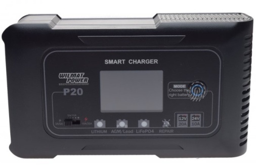 Incarcator baterie Smart Litiu/LiFePO4, AGM 12V-24V - Img 2