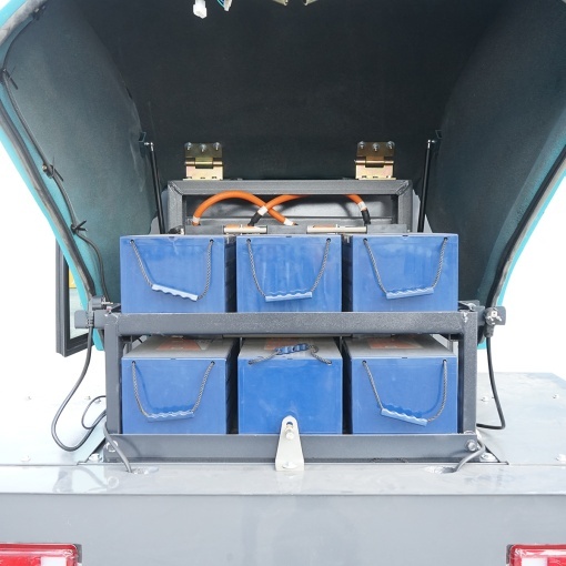 Incarcator frontal electric, WOLA 2T, 120V, cupa 0.6m3 - Img 11