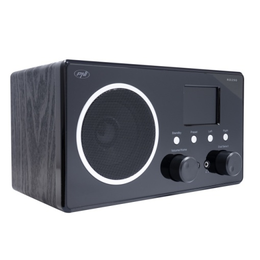 Internet radio DAB si FM PNI RD290 prin Wi-Fi, analog FM, Spotify Connect, APP Air Music Control, DLNA si UPnP, Dual Alarm, AUX-in 3.5, Line-out 3.5, ecran color 2.4 inch - Img 2