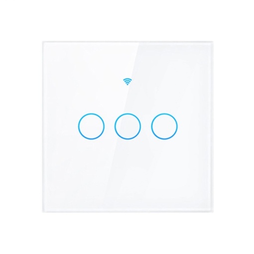 Intrerupator inteligent triplu cu touch PNI SafeHome PT303 WiFi, 10A, comanda prin internet, aplicatie de mobil Tuya Smart, integrare in scenarii si automatizari smart cu alte produse compatibile Tuya - Img 7
