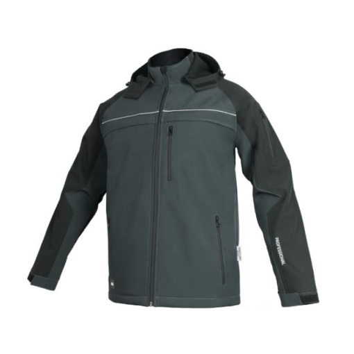 Jachetă softshell profesionala +K cu gluga - Img 3
