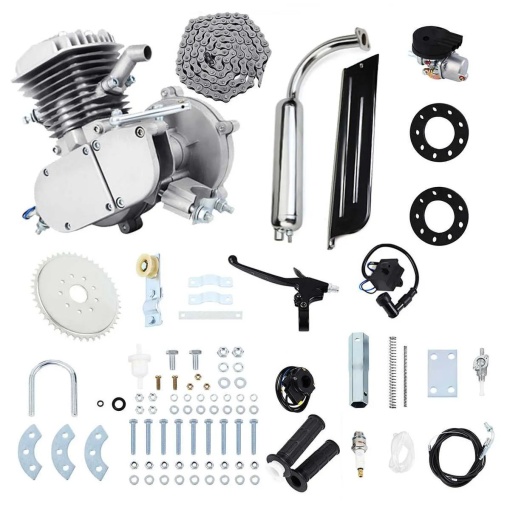 Kit motor bicicleta 80 cc 2 TIMPI (GRI) - Img 2