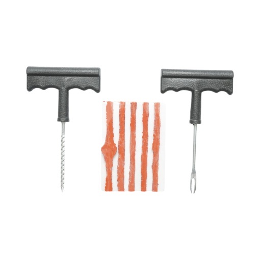 Kit vulcanizare anvelope tubeless la rece cu snur, instrument inserare tip ac si alezor Breckner Germany - Img 4