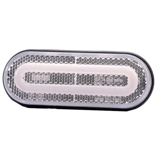 Lampa gabarit 121x47, LED, alba, Fristom - Img 6