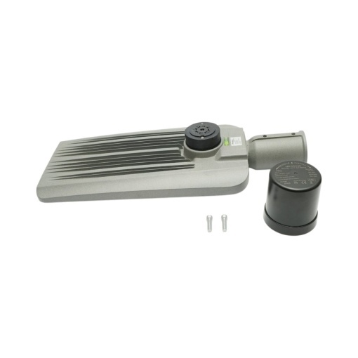Lampa iluminat stradal LED 150W, 100-277V, 6500K, 25500lm cu prindere pe stalp 500x210x70mm IP66 Breckner Germany - Img 4