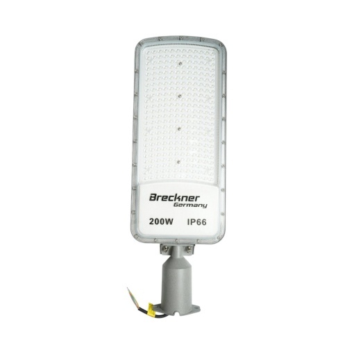 Lampa iluminat stradal LED 200W, 100-265V, 6500K, 22000lm cu prindere pe stalp 590x200x25mm IP66 Breckner Germany - Img 2