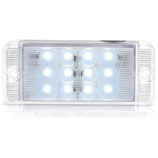 Lampa led dreptunghiulara alba 11x4.5 cm - Img 3