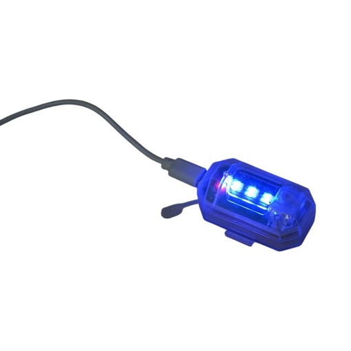 Lampa LED RGB stroboscopica cu telecomanda, 10 moduri, 8 culori, baterie litiu 150mAh reincarcabila USB-C IP65 - Img 11