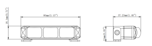 Lampa LED tip bara 12/24 - Img 7