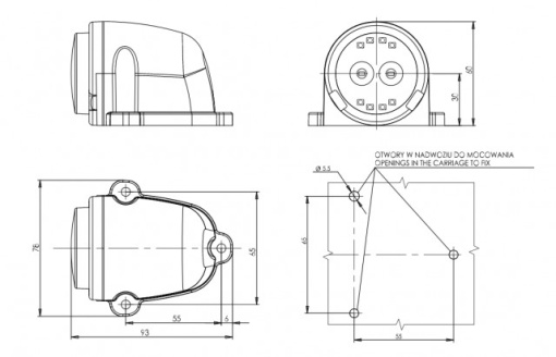Lampa multifunctionala spate 12/24V - Img 2