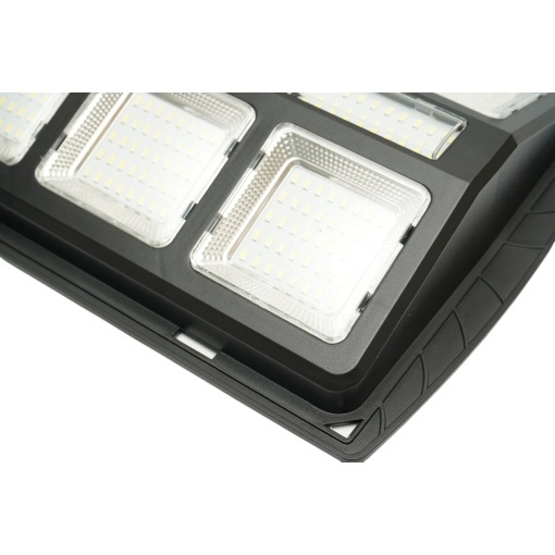Lampa solara LED iluminat stradal 300W cu panou solar 15W, baterie LiFePO4 12000mAh, senzor miscare, telecomanda, prindere stalp IP67 Breckner Germany - Img 11