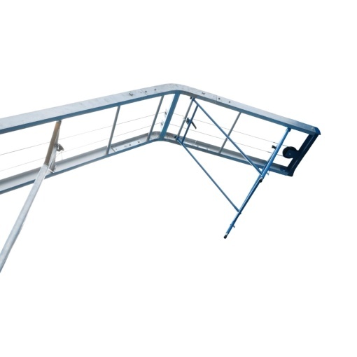 Lift electric 19m pentru ridicare panouri solare fotovoltaice, carucior mobil, telecomanda, sarcina maxima 200kg - Img 10