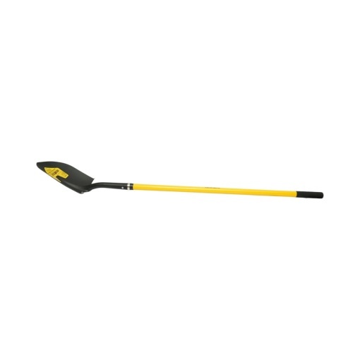 Lopata otel cu varf ascutit tip cazma 220x290x1500mm, coada din fibra de sticla Crownman - Img 3