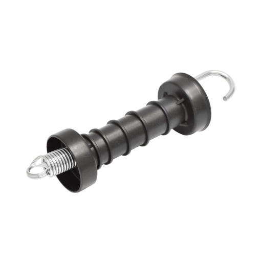 Maner poarta negru cu carlig si arc gard electric Breckner Germany - Img 2