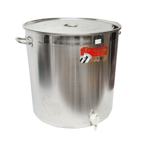 Maturator din inox cu capac pentru miere de albine 200kg - Img 5