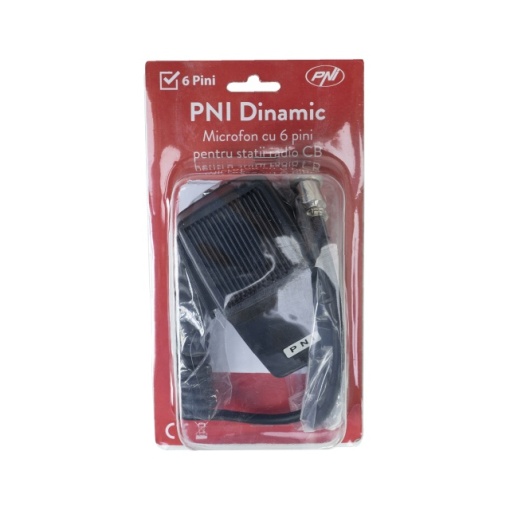 Microfon PNI Dinamic cu 6 pini pentru statie radio CB - Img 7