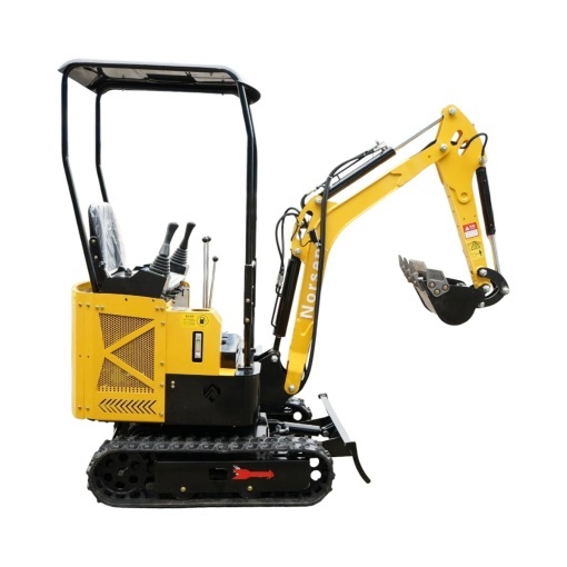 Mini excavator 1.2T pe senile cu semicabina, motor diesel 10CP, 499cc, adancime sapare 1750mm, 3 cupe incluse 270/390/560mm - Img 5