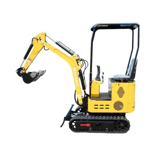 Mini excavator 1T pe senile cu semicabina, motor diesel 10CP, 499cc, adancime sapare 1600mm, 2 cupe incluse 390/960mm - Img 3