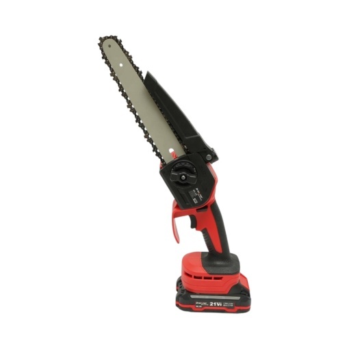 Mini fierastrau electric 500W cu 2 acumulatori 21V, 1.5Ah Li-ion, lama 8 inch (200mm), capacitate taiere 190mm, turatie 4600rpm Breckner Germany - Img 4
