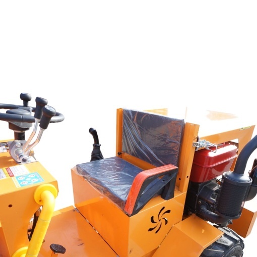 Mini incarcator frontal articulat 900kg 4x4, motor diesel 35CP, capacitate ridicare 500kg, latime cupa 1000mm THOR - Img 7