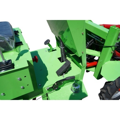 Mini incarcator frontal electric articulat 4x4, 2 motoare brushless 2200W, baterie 60V/70Ah, capacitate ridicare 400kg, latime cupa 1000mm Breckner Germany - Img 10
