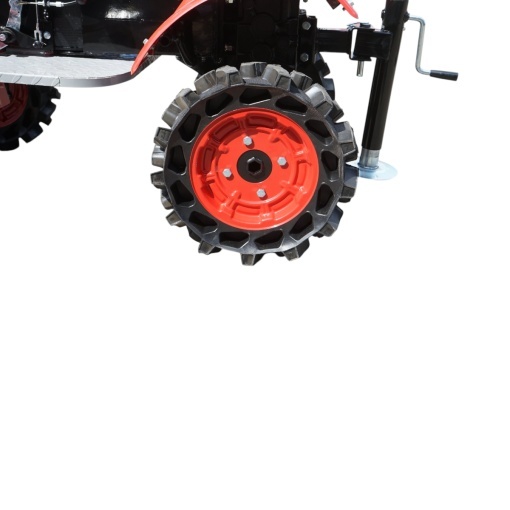 Minitractor agricol 4x4 diesel 17CP, 531cc, 3+1 viteze, 2 cutii de viteze, pornire electrica/manuala, latime lucru 1050mm cu freza, rarita, roti metalice, picior sprijin THOR - Img 13