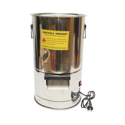 Moara electrica resturi vegetale si nutret 550W, 220V, cuva inox 12L, 4 cutite incluse - Img 2