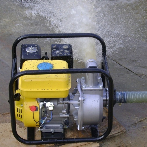Motopompa WP20 3.2kw 50mm 163cc pentru constructii Huahe - Img 2