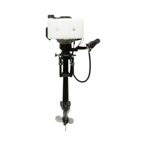Motor barca pe benzina 1.5kW(2CP), 4 timpi, 53cc, turatie 6500rpm, racire cu aer, CDI, pornire manuala, elice 3 pale, capacitate rezervor 1.2L THOR - Img 7