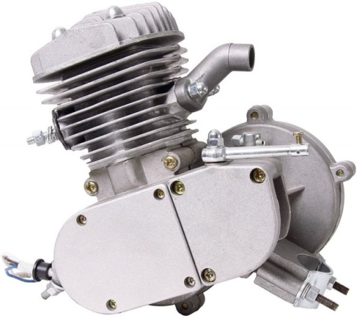 Motor de bicicleta simplu (fara accesorii) 80cc Gri - Img 2