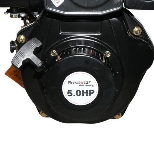 Motor diesel 5CP 173F, 247cc, turatie 3600rpm, ax rotund filetat 19.05mm, pornire sfoara Breckner Germany - Img 9