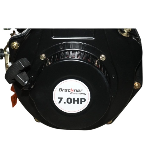 Motor diesel 7CP 178F, 296cc, turatie 3600rpm, ax rotund filetat 19.05mm, pornire sfoara Breckner Germany - Img 10