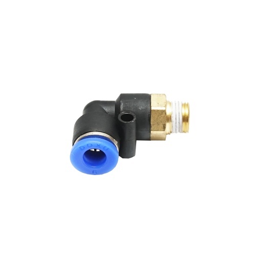 Mufa rapida cot plastic 6mm filet exterior alama 1/8 - Img 2