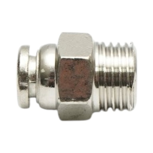 Mufa rapida dreapta metalica 6mm filet exterior 1/4 inch - Img 2