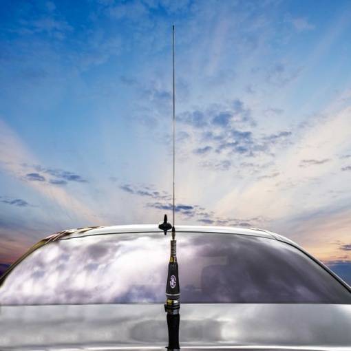 Pachet Antena CB PNI led 2000 lungime 90 cm si suport montaj pe portbagaj PNI T941 - Img 3
