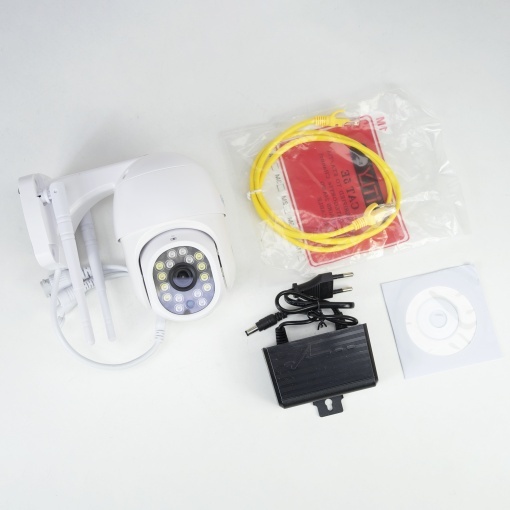 Pachet camera supraveghere video wireless PNI IP440 si panou solar fotovoltaic PNI PSF6020A - Img 7