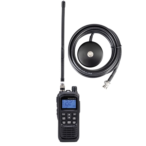 Pachet statie radio CB portabila PNI Escort HP 92 multi standard 4W, 12-24V AM-FM cu baza magnetica BNC - Img 11