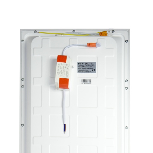 Panou LED PNI H-Light 1230 48W, 1200x300mm, 4800lm, 6400K, de interior, incastrabil, alb rece - Img 4